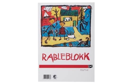 204130  21163 Rableblokk EMO A3 100g 50 blad 